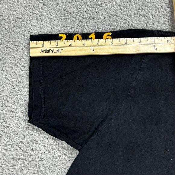 Portland Comic Con 2016 Shirt Size 2XL Black T Shirt Wizard Comic Con - Picture 8 of 9